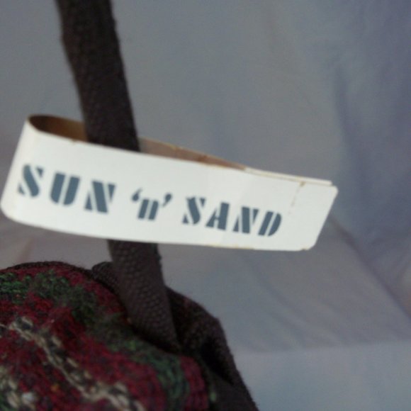 Sun N Sand Vintage 90's Casual Goods Backpack NWT - Picture 3 of 3